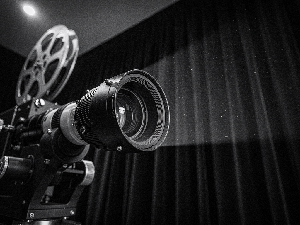 Professional cinematic projector lens